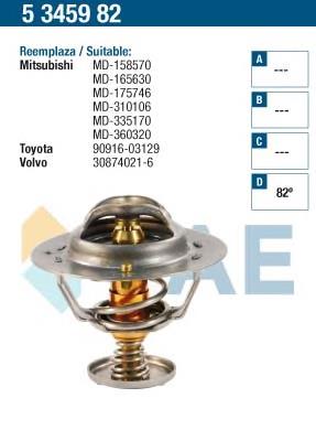 5345982 FAE Termostato