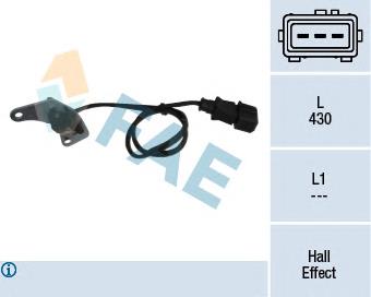 Sensor de posição da árvore distribuidora 46462120 Fiat/Alfa/Lancia