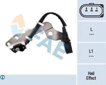 06A905161 VAG Sensor de efeito Hall
