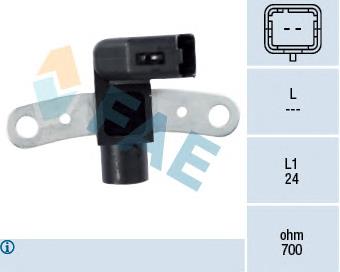 Compre 8200647366 Renault (RVI) Sensor de posição (de revoluções) de cambota