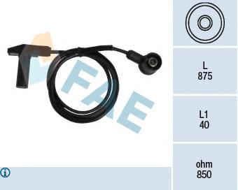 Sensor de posição (de revoluções) de cambota Mercedes 0021534328