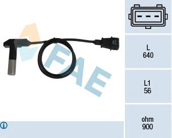 Compre 0986280797 Bosch Sensor de posição (de revoluções) de cambota