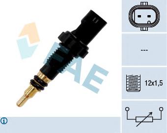 33890 FAE Sensor de temperatura do fluido de esfriamento
