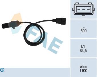 79296 FAE Sensor de posição (de revoluções) de cambota