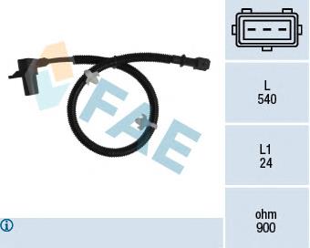 79301 FAE Sensor de posição (de revoluções) de cambota