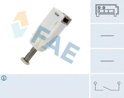 Sensor de ativação do sinal de parada Fiat/Alfa/Lancia 51798630 preço, a partir de 22,20 USD