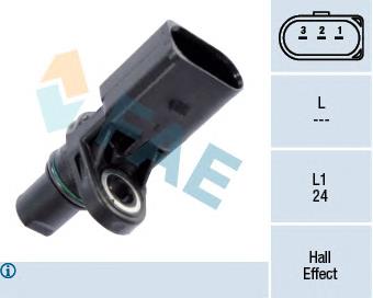 Sensor de posição da árvore distribuidora VAG 07K907601