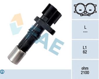 79286 FAE Sensor de posição (de revoluções) de cambota