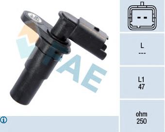 79238 FAE Sensor de posição (de revoluções) de cambota
