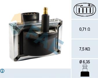 80263 FAE Bobina de ignição
