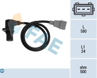 79010 FAE Sensor de posição (de revoluções) de cambota