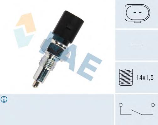 Sensor de ativação das luzes de marcha à ré 01E941521A VAG