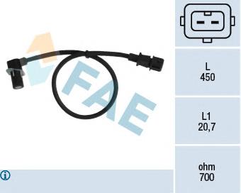 79012 FAE Sensor de posição da árvore distribuidora