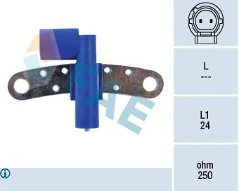 79215 FAE Sensor de posição (de revoluções) de cambota
