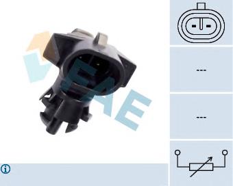 33501 FAE Sensor de temperatura do meio ambiente