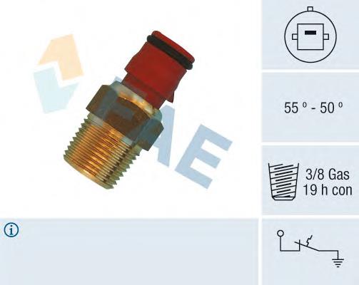 Compre 1850206 EPS Sensor de temperatura do fluido de esfriamento (de ativação de ventilador do radiador)