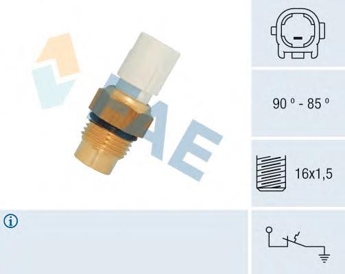 Compre 8942812160 Toyota Sensor de temperatura do fluido de esfriamento (de ativação de ventilador do radiador)