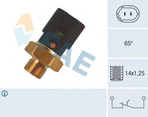7700790581 Renault (RVI) Sensor de temperatura do fluido de esfriamento