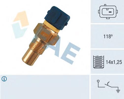 Sensor de temperatura do fluido de esfriamento ERA 330160