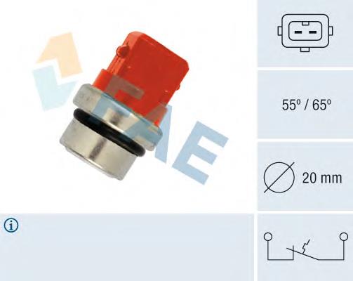 35320 FAE Sensor de temperatura do fluido de esfriamento