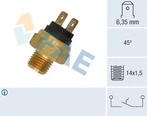 35500 FAE Sensor de temperatura do fluido de esfriamento