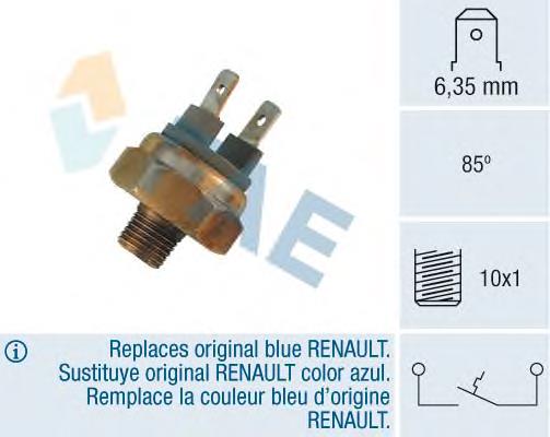 Sensor de temperatura do fluido de esfriamento 034919369A VAG