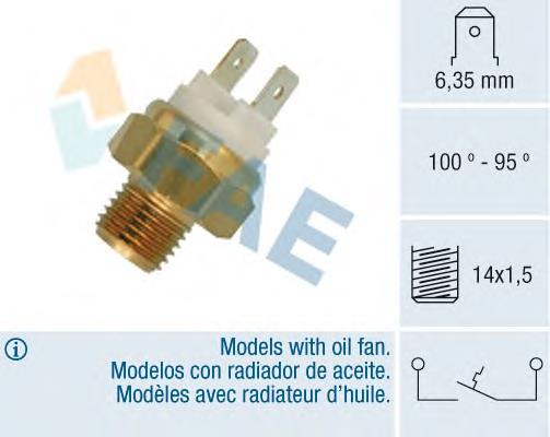 Compre 61311364272 BMW Sensor de temperatura do fluido de esfriamento (de ativação de ventilador do radiador)