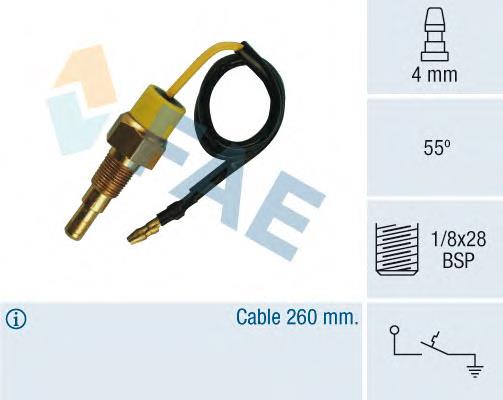 35790 FAE Sensor de temperatura do fluido de esfriamento