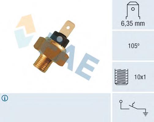 Sensor de temperatura do fluido de esfriamento VAG 251919521