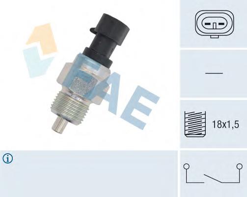 Sensor de ativação das luzes de marcha à ré Fiat/Alfa/Lancia 46410524