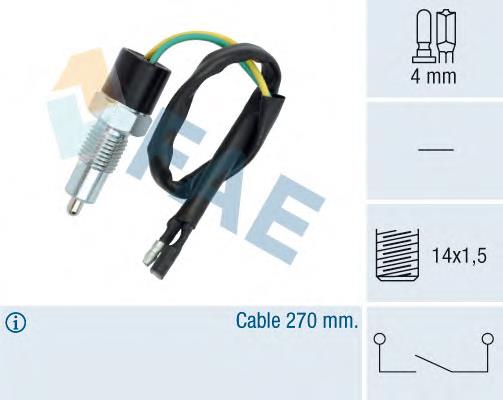 40580 FAE Sensor de ativação das luzes de marcha à ré