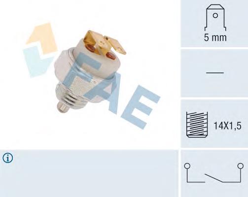 Sensor de ativação das luzes de marcha à ré Peugeot 505  551A