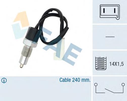 40360 FAE Sensor de ativação das luzes de marcha à ré