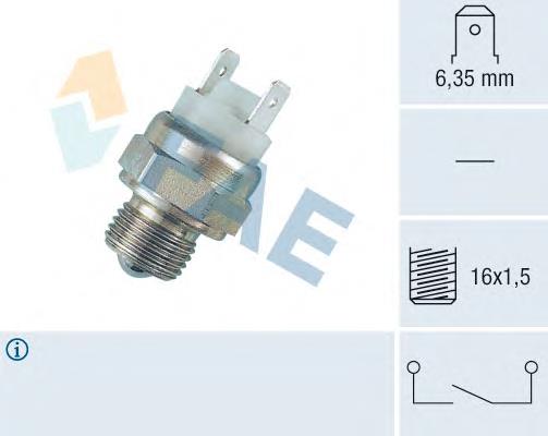 Sensor de ativação das luzes de marcha à ré 1302376801 Lada