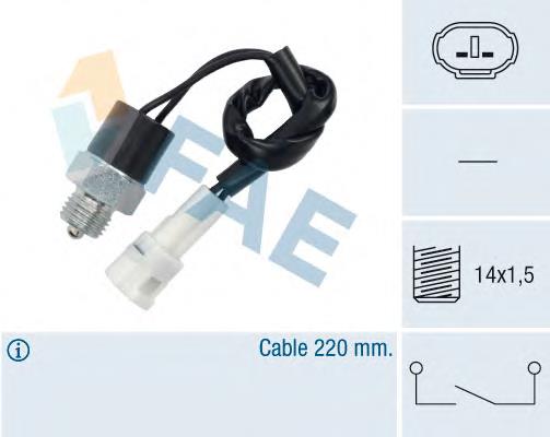 40760 FAE Sensor de ativação das luzes de marcha à ré