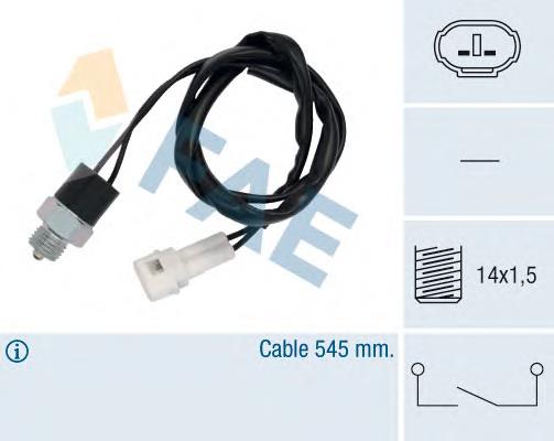 40765 FAE Sensor de ativação das luzes de marcha à ré