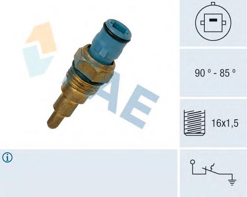 Compre 8942815011 Toyota Sensor de temperatura do fluido de esfriamento (de ativação de ventilador do radiador)