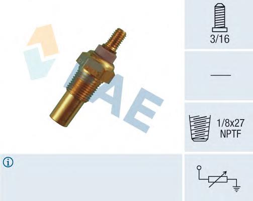 Sensor de temperatura do fluido de esfriamento ST055 Beru