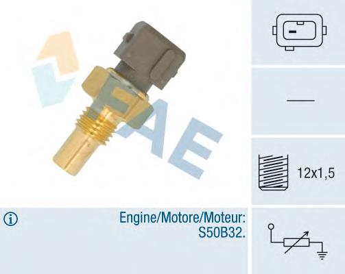 12611404699 BMW Sensor de temperatura de óleo de motor