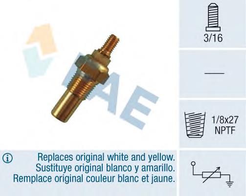 32080 FAE Sensor de temperatura do fluido de esfriamento
