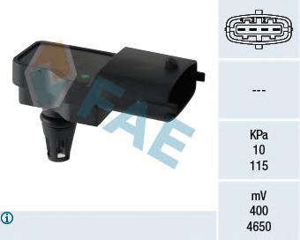 15041 FAE Sensor de pressão no coletor de admissão, MAP