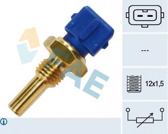 Compre 7700267388 Renault (RVI) Sensor de temperatura do fluido de esfriamento