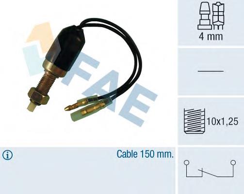 Sensor de ativação do sinal de parada Isuzu 8941568210 preço, a partir de 8,69 USD