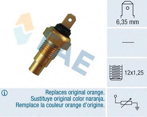 Sensor de temperatura do fluido de esfriamento Nissan/Infiniti 250809F900