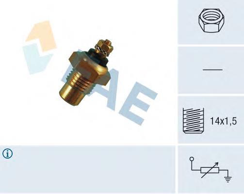 30160 FAE Sensor de temperatura do fluido de esfriamento