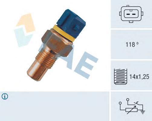 34050 FAE Sensor de temperatura do fluido de esfriamento