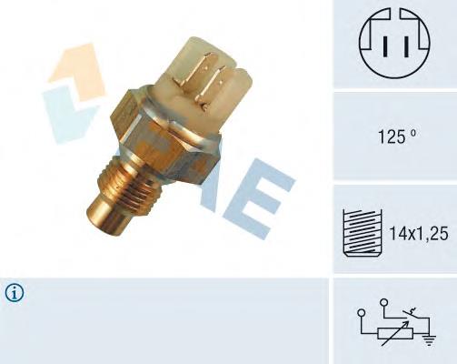34040 FAE Sensor de temperatura do fluido de esfriamento
