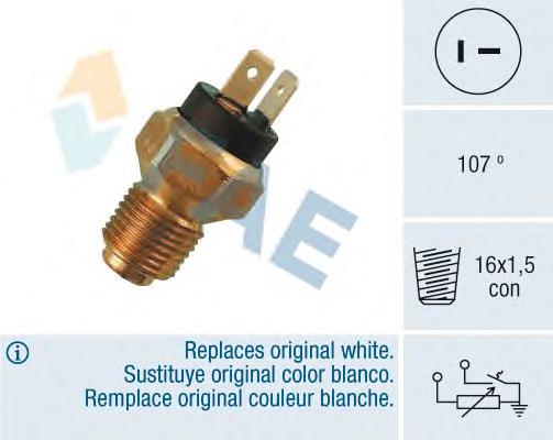 34080 FAE Sensor de temperatura do fluido de esfriamento