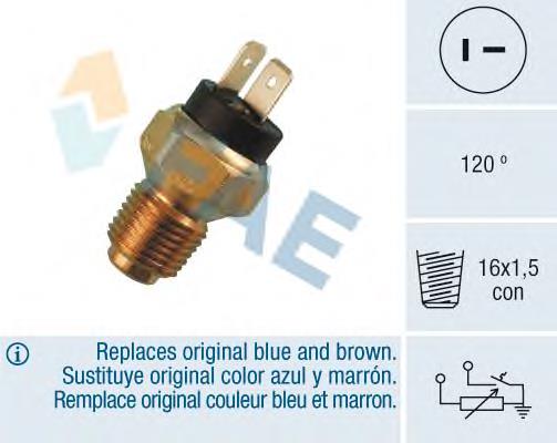 34060 FAE Sensor de temperatura do fluido de esfriamento
