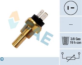 MD069879 Mitsubishi Sensor de temperatura do fluido de esfriamento